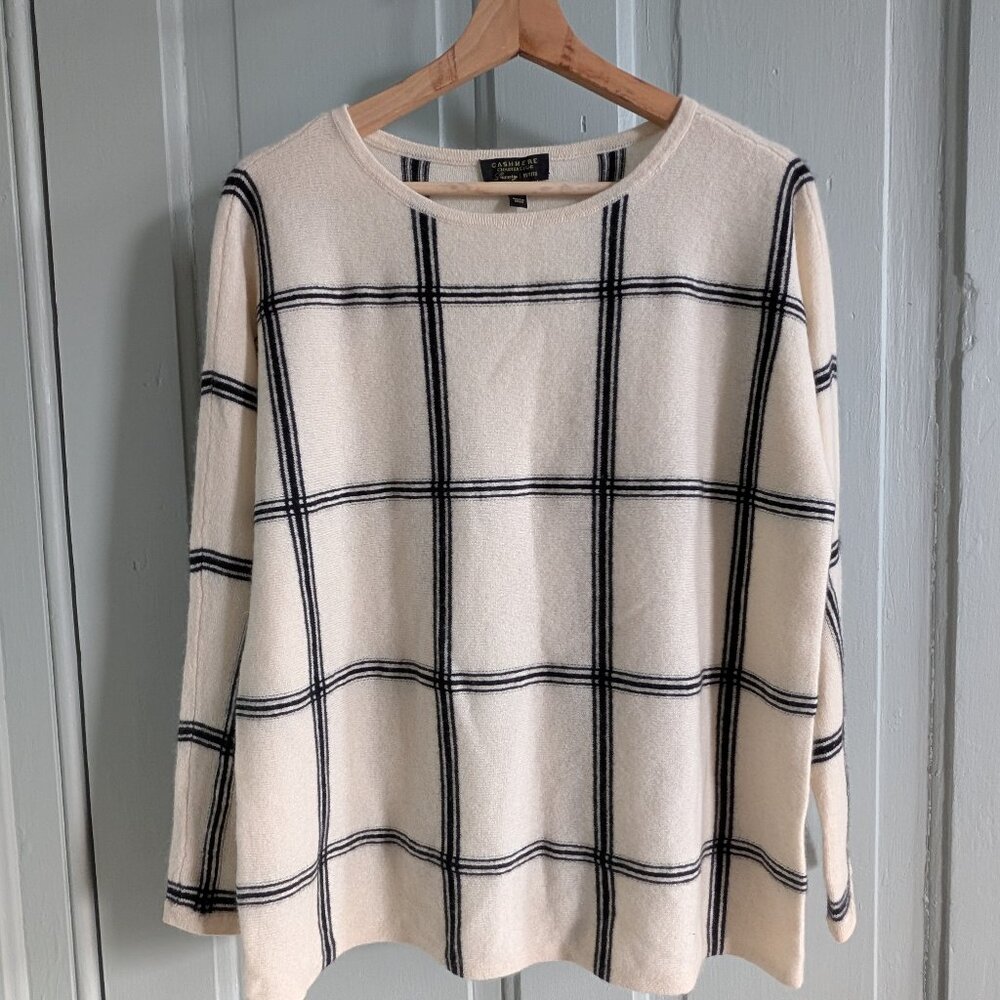 Charter Club 100% Cashmere Pullover Sweater - Medium M